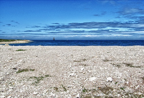 Вид на Солдатский пляж в Адмиральской бухте