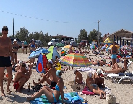 О пляжах Черноморского на заметку туристу